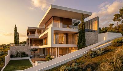 4 BR Luxury Villa with Sea Views in Agios Tychonas, Limassol thumbnail 2