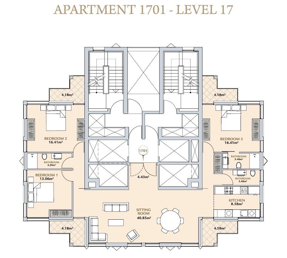 3 BR Apartment in Parekklisia, Limassol photo 10