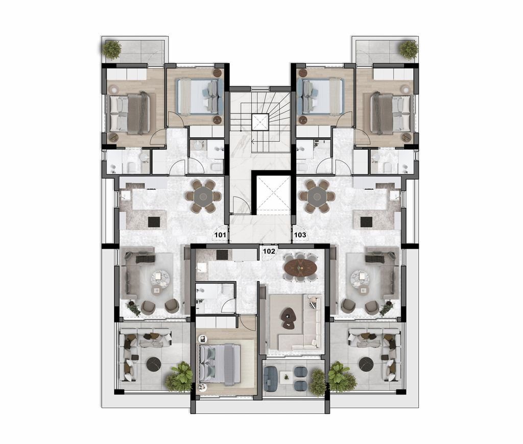 2 BR Apartment in Agios Athanasios, Limassol photo 11